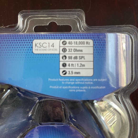 Koss Behind The Head  Headphones KSC14 - Picture 3 of 3